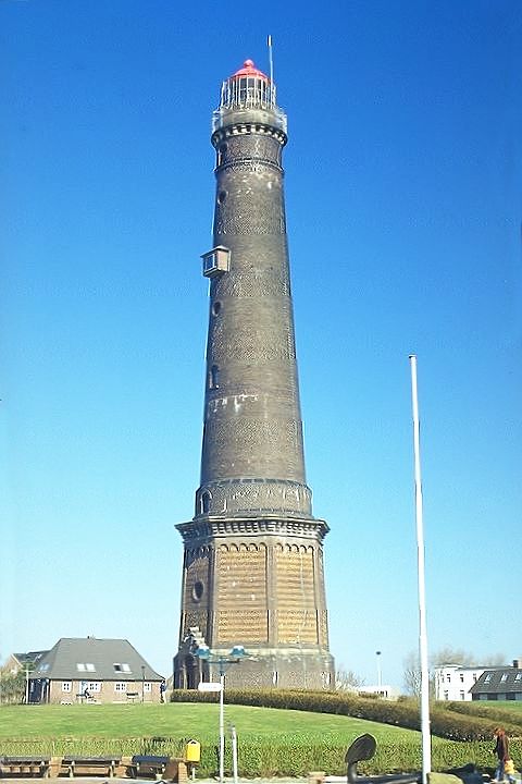 Leuchtturm-Atlas: Leuchtfeuer Borkum, Groer Turm