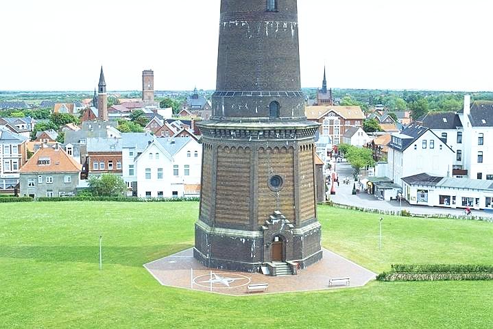 Leuchtturm-Atlas: Leuchtfeuer Borkum, Groer Turm