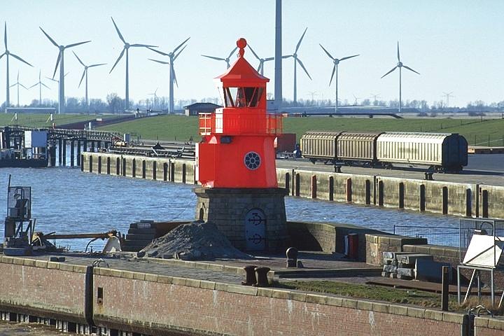 Leuchtturm Emden, Mole