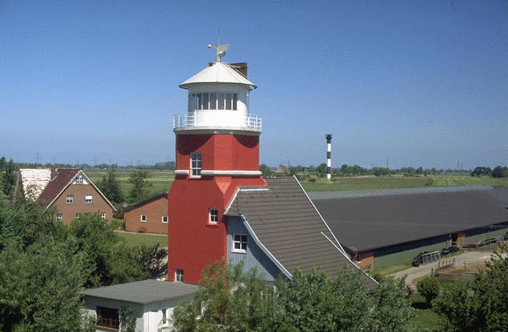 Leuchtturm Hollerwettern, Alter Turm