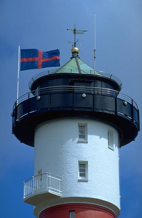 Leuchtturm-Atlas: Leuchtfeuer Wangerooge, Alter Turm