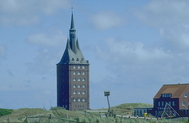 Leuchtturm-Atlas: Leuchtfeuer Wangerooge Westturm