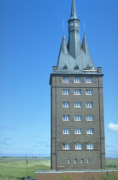 Leuchtturm-Atlas: Leuchtfeuer Wangerooge Westturm